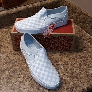 Checkerboard slip on Vans BNIB